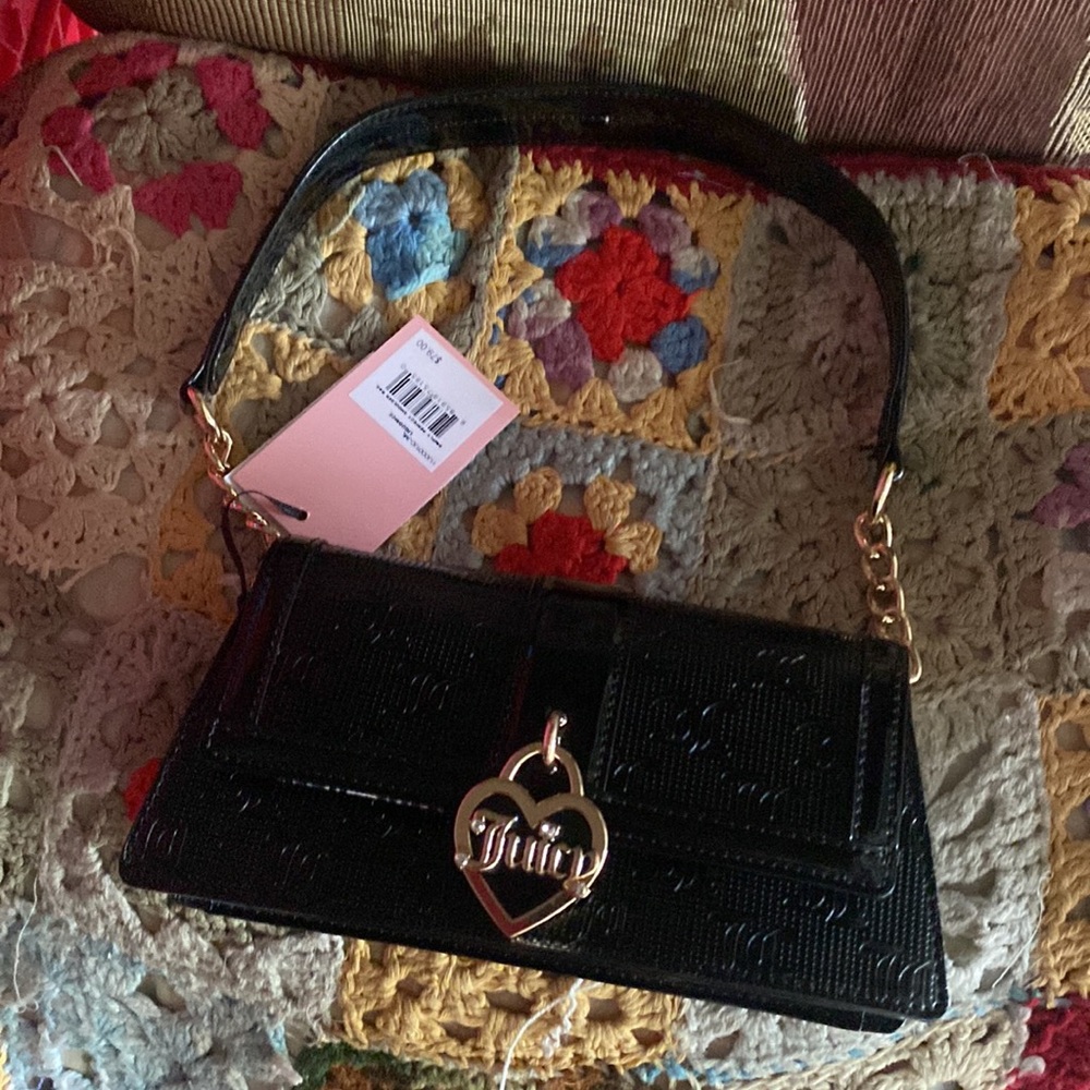 - Juicy Couture black shoulder bag NWT